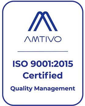 AMTIVO ISO certificate